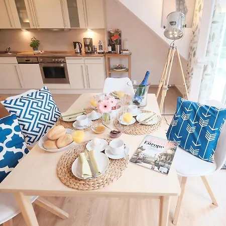 Apartamento Fleesentraum Seeadler Grand Maisonette - Fuer Golfer Und Familien - Sauna Kamin Balkon Nintendo - Hunde Willkommen! Göhren-Lebbin