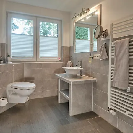 Fleesentraum Seeadler Grand Maisonette - Fuer Golfer Und Familien - Sauna Kamin Balkon Nintendo - Hunde Willkommen! Appartement Göhren-Lebbin